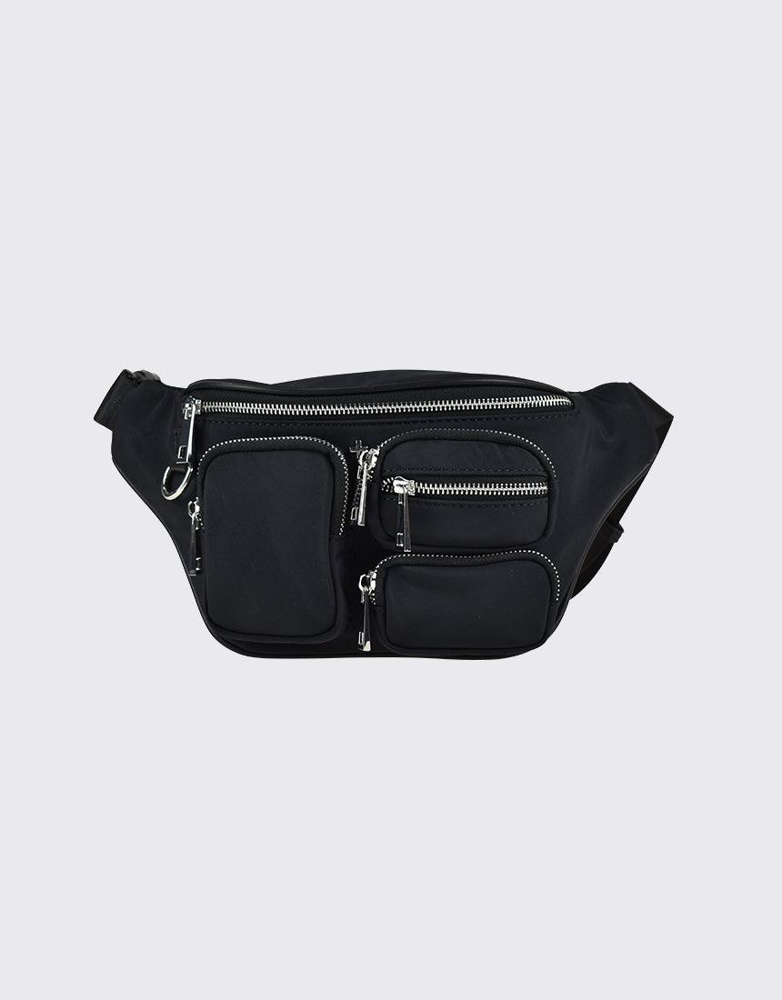 Peta and Jain-Icon Belt Bag Black-Edge Clothing