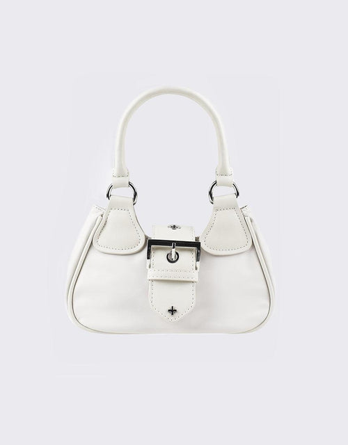 Peta and Jain-Wilde Double Handle Cross Body White-Edge Clothing