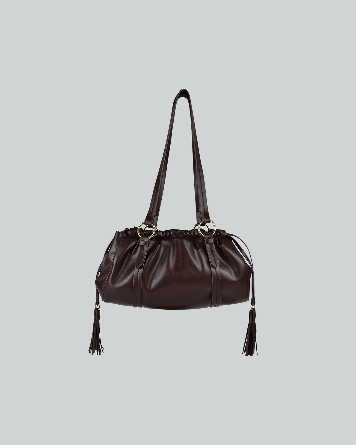 Rory Tassel Shoulder Chocolate