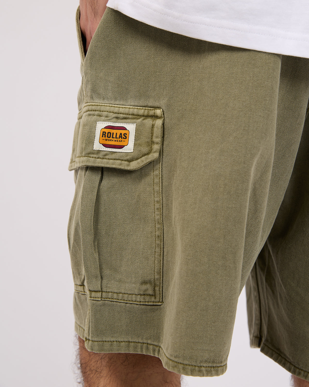 Tradie Cargo Short Faded Army