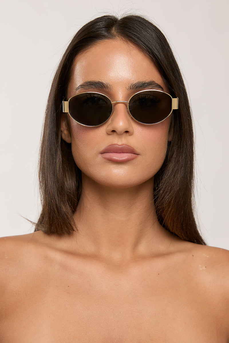 Solistice Gold Sunglasses