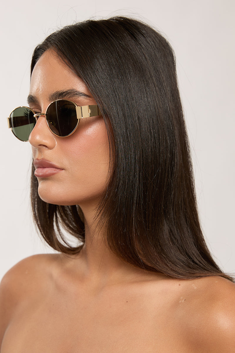 Solistice Gold Sunglasses