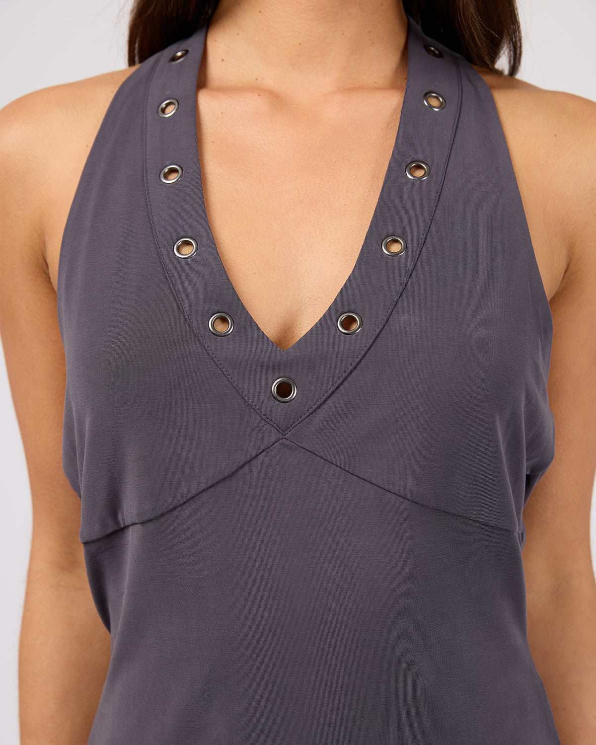 Studd Halter Top Steel