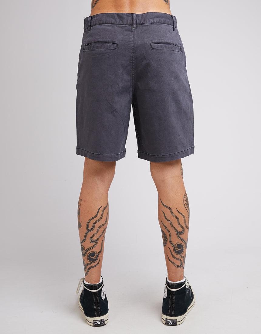 Silent Theory-All Day Short Washed Black-Edge Clothing