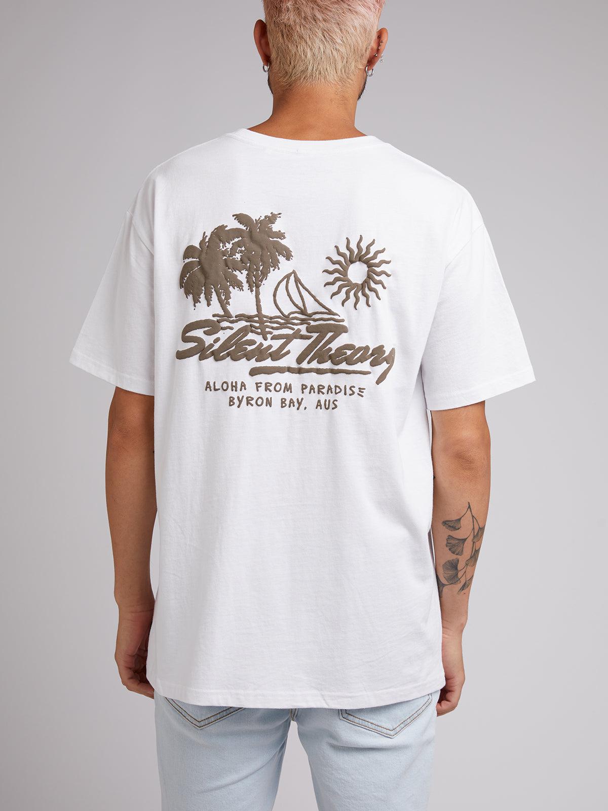 Silent Theory-Aloha Tee White-Edge Clothing
