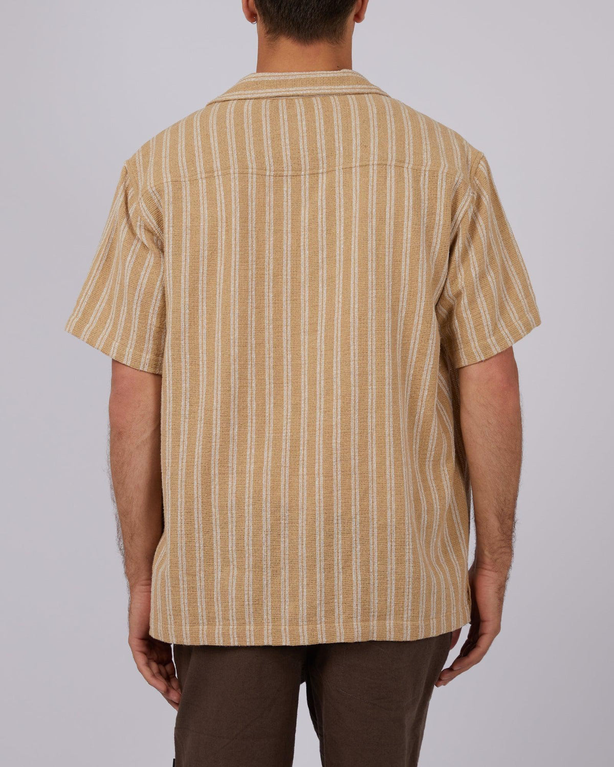 Silent Theory-Aspen Ss Shirt Tan-Edge Clothing