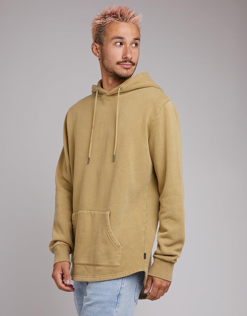 Silent Theory-Curved Hem Hoody Fennel-Edge Clothing