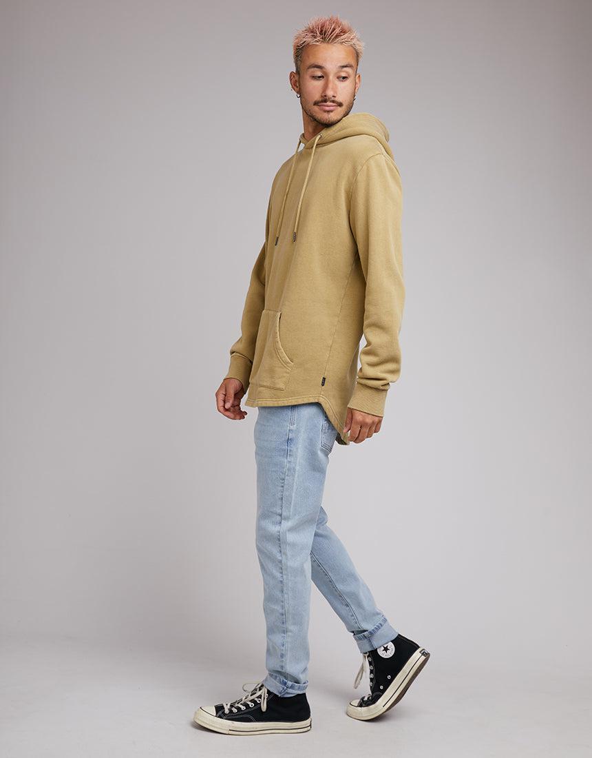Silent Theory-Curved Hem Hoody Fennel-Edge Clothing