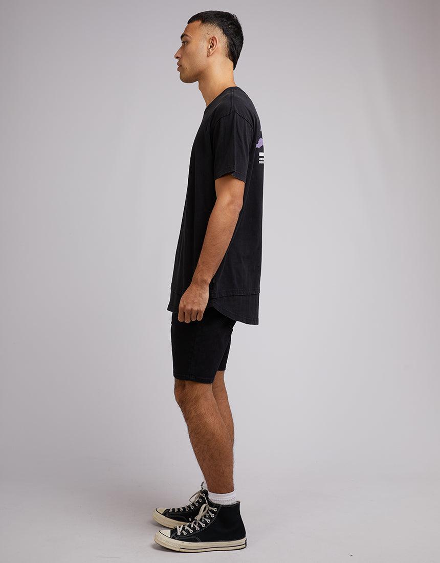Silent Theory-Empire Layered Tee Washed Black-Edge Clothing