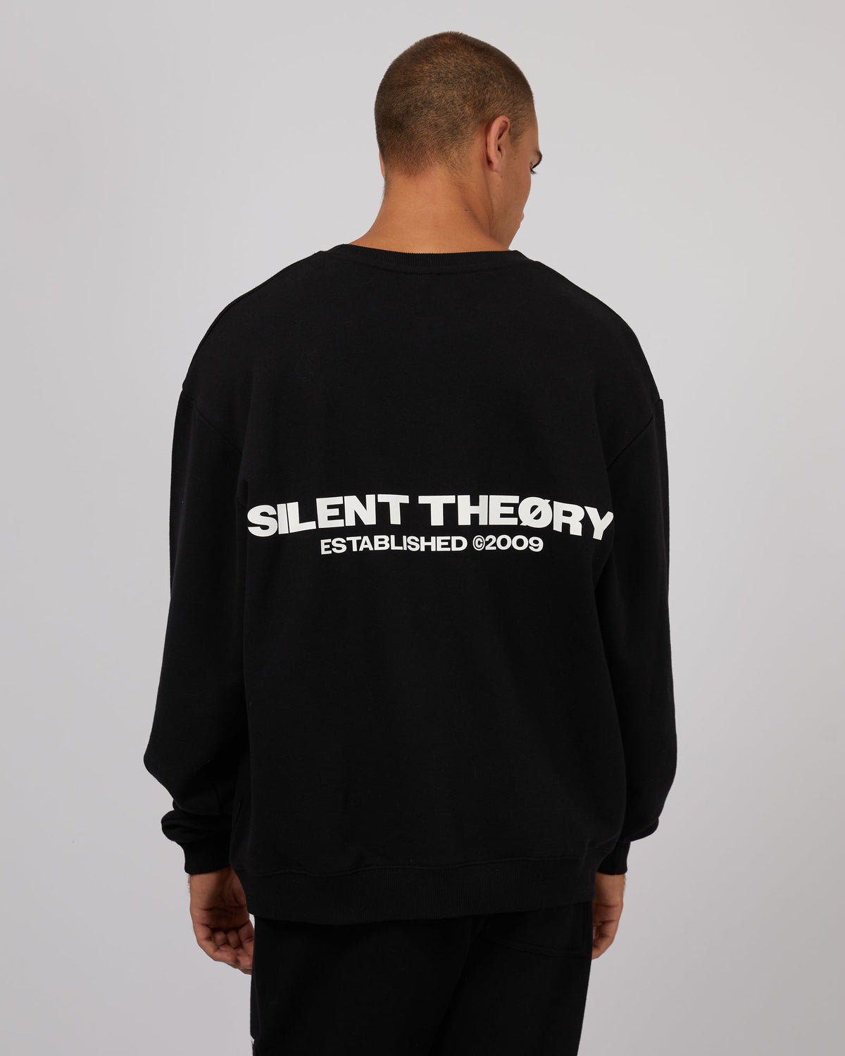 Silent Theory-Essential Theory Crew Black-Edge Clothing