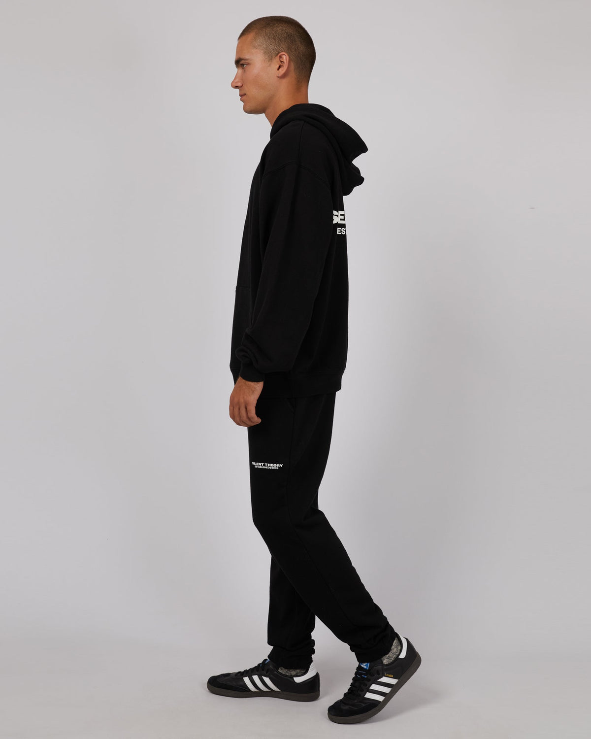 Silent Theory-Essential Theory Hoody Black-Edge Clothing