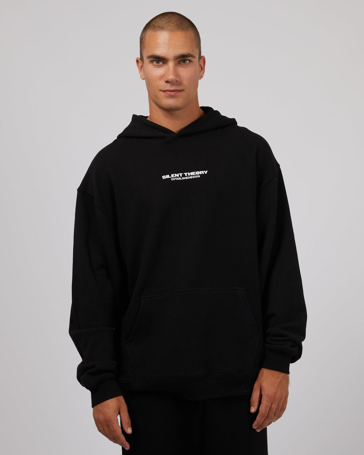 Silent Theory-Essential Theory Hoody Black-Edge Clothing