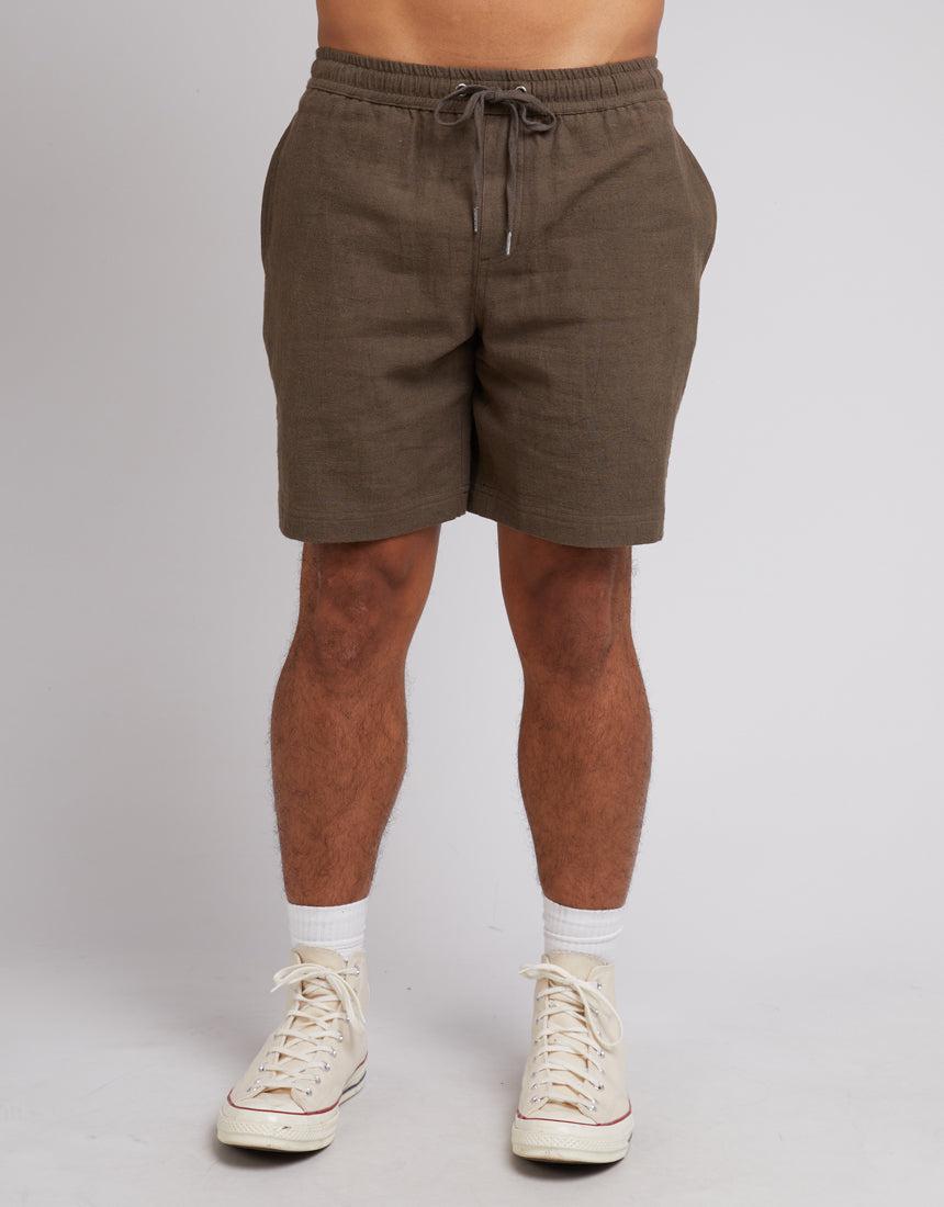 Silent Theory-Hemp Ew Short Chocolate-Edge Clothing