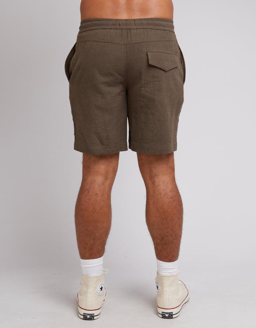 Silent Theory-Hemp Ew Short Chocolate-Edge Clothing