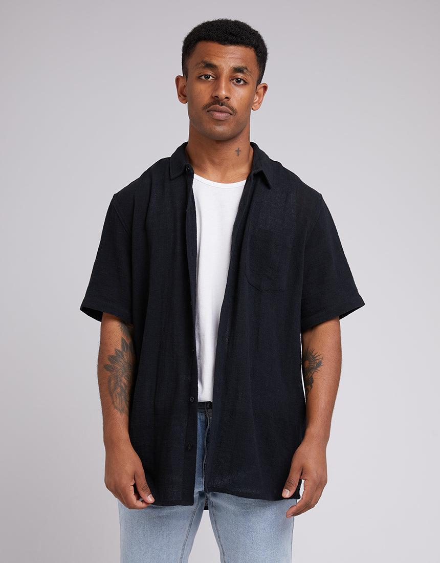 Silent Theory-Hemp Ss Shirt Black-Edge Clothing