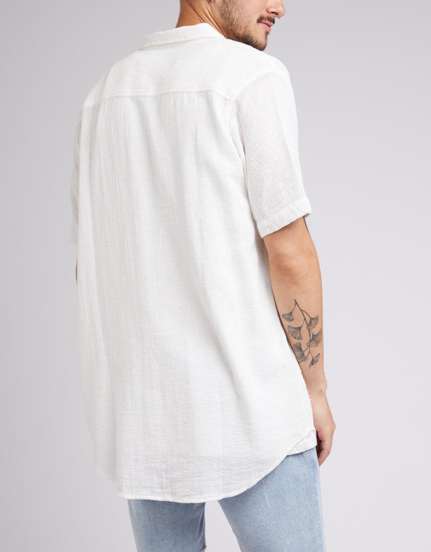 Silent Theory-Hemp Ss Shirt White-Edge Clothing