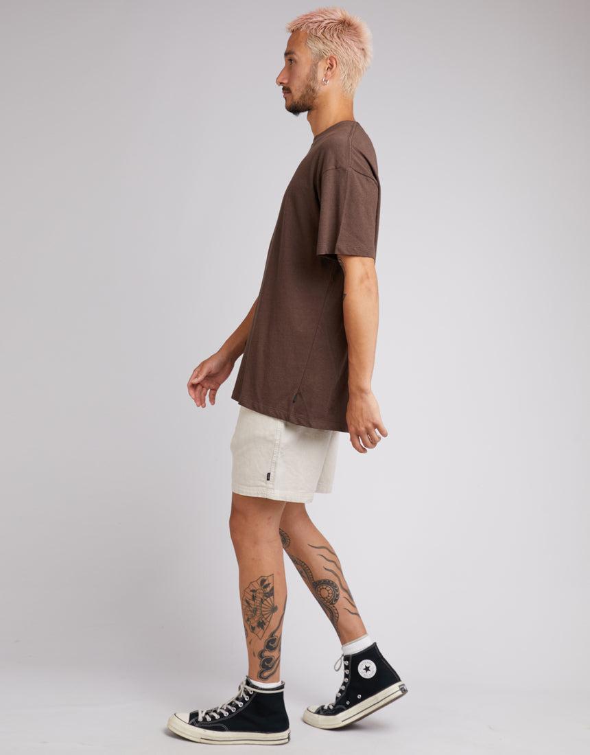 Silent Theory-Hemp Tee Chocolate-Edge Clothing