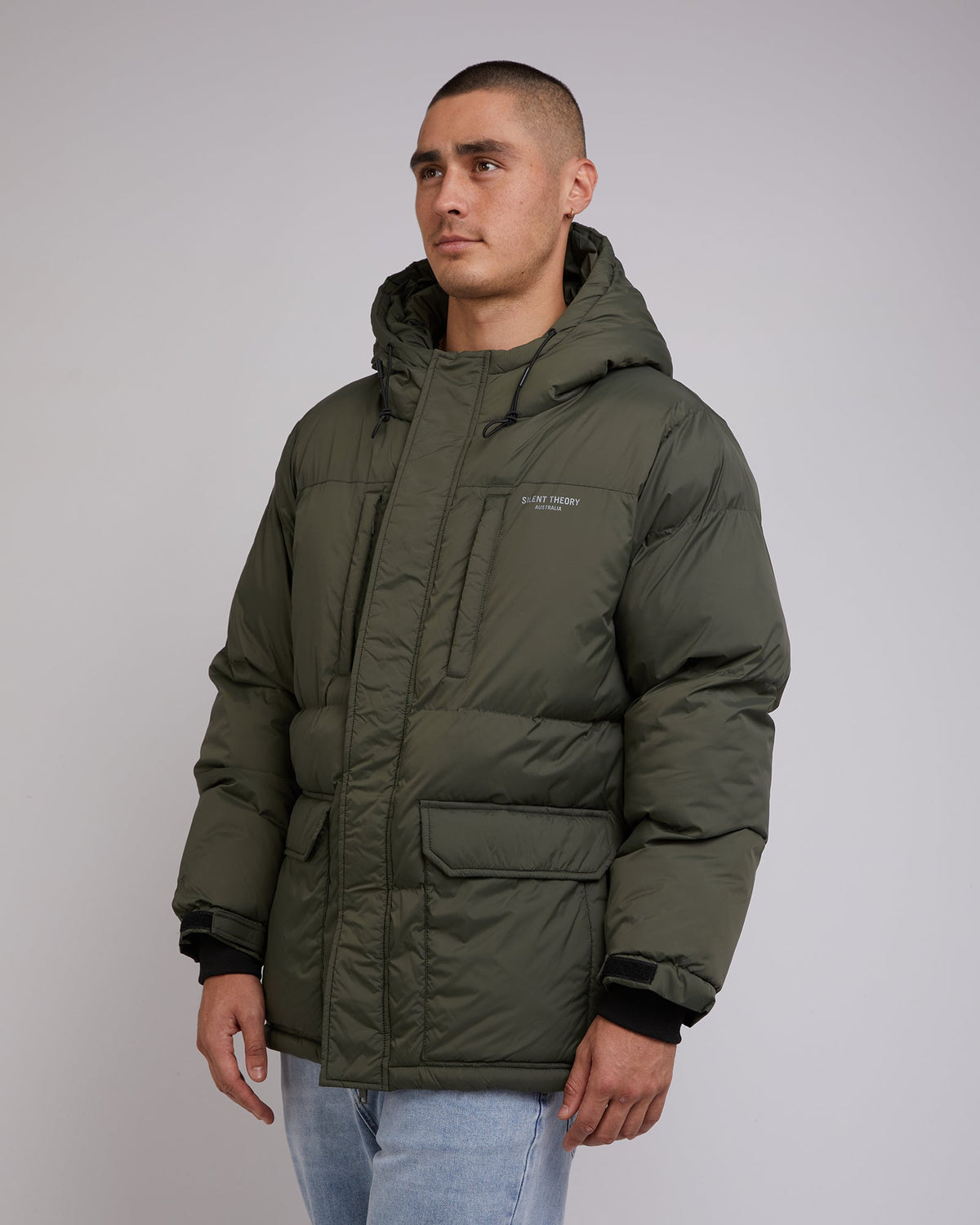 Silent Theory-Jamieson Jacket Khaki-Edge Clothing