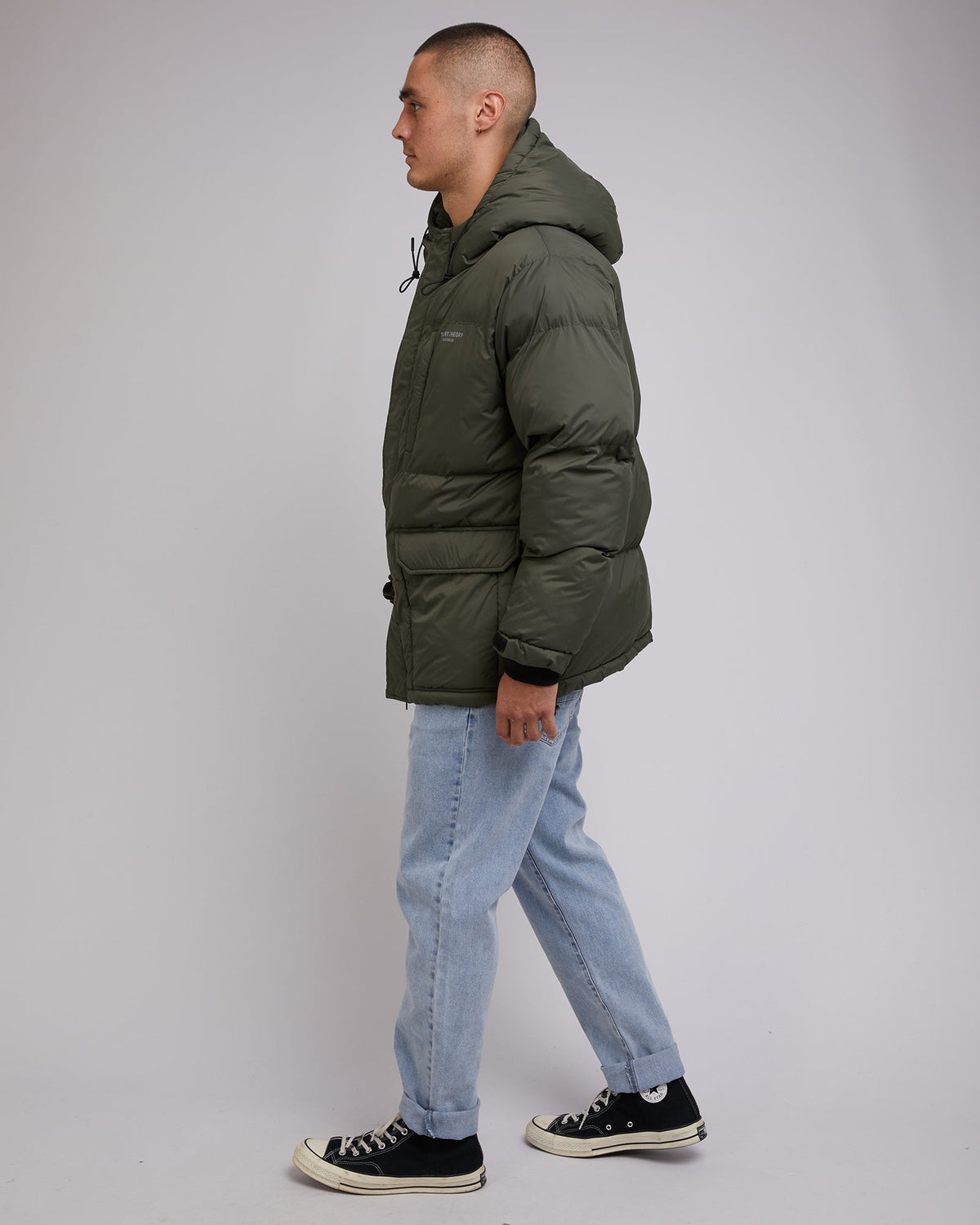 Silent Theory-Jamieson Jacket Khaki-Edge Clothing