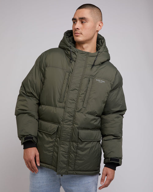 Silent Theory-Jamieson Jacket Khaki-Edge Clothing