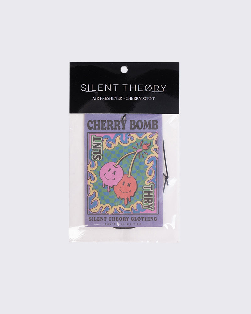 Silent Theory Ladies-Cherry Bomb Air Freshener Print-Edge Clothing