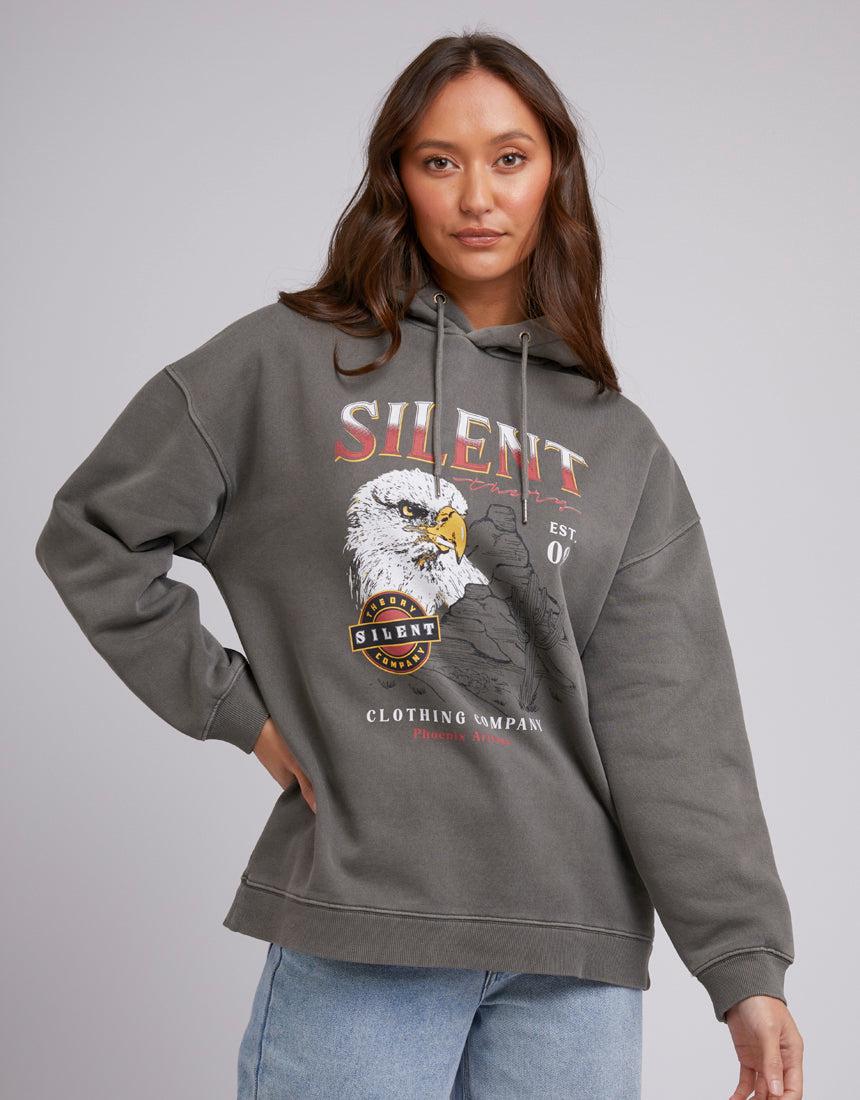 Silent Theory Ladies-Desert Mountain Hoody Coal-Edge Clothing