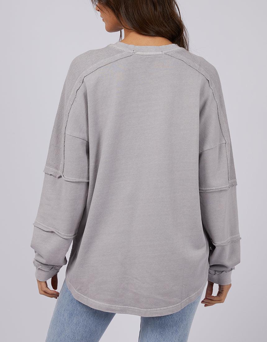 Silent Theory Ladies-Dreamer Crew Grey-Edge Clothing