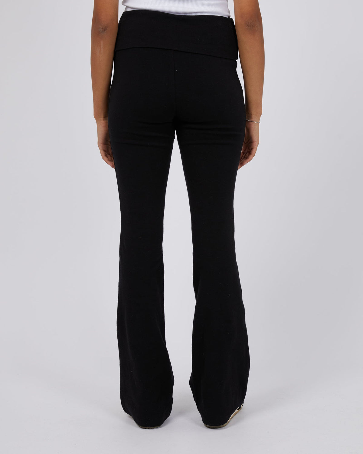 Silent Theory Ladies-Elina Flare Pant Black-Edge Clothing