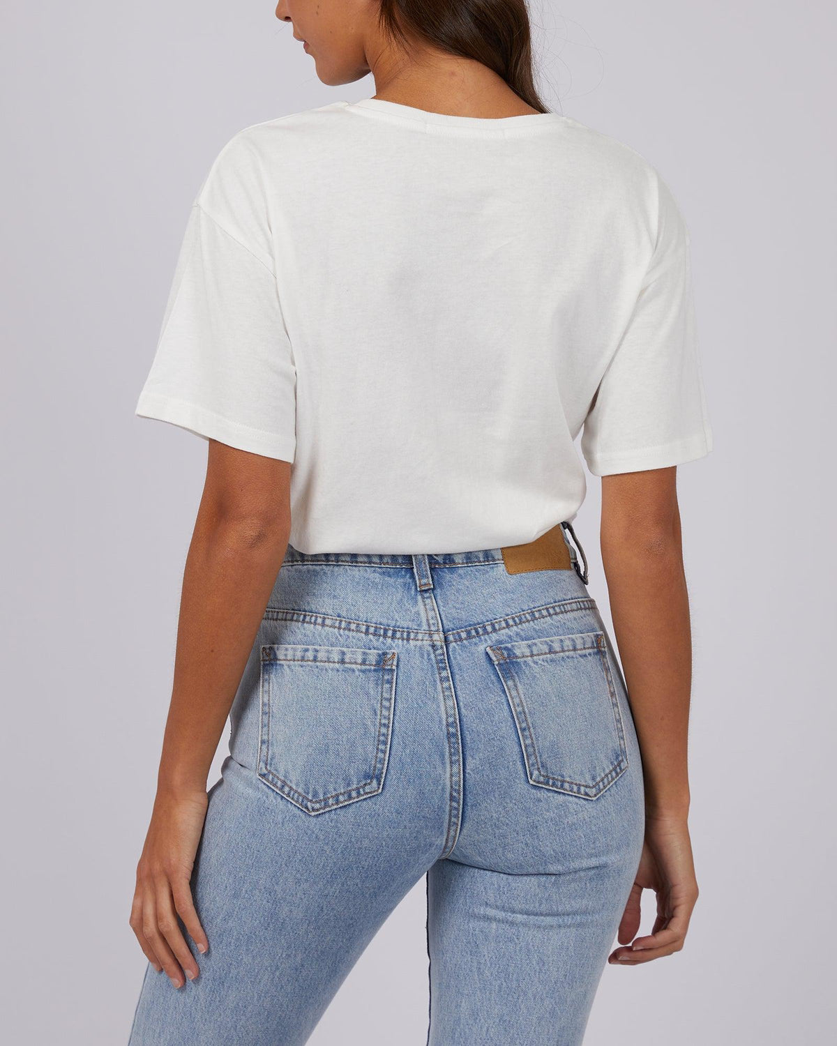 Silent Theory Ladies-Fly High Tee Vintage White-Edge Clothing