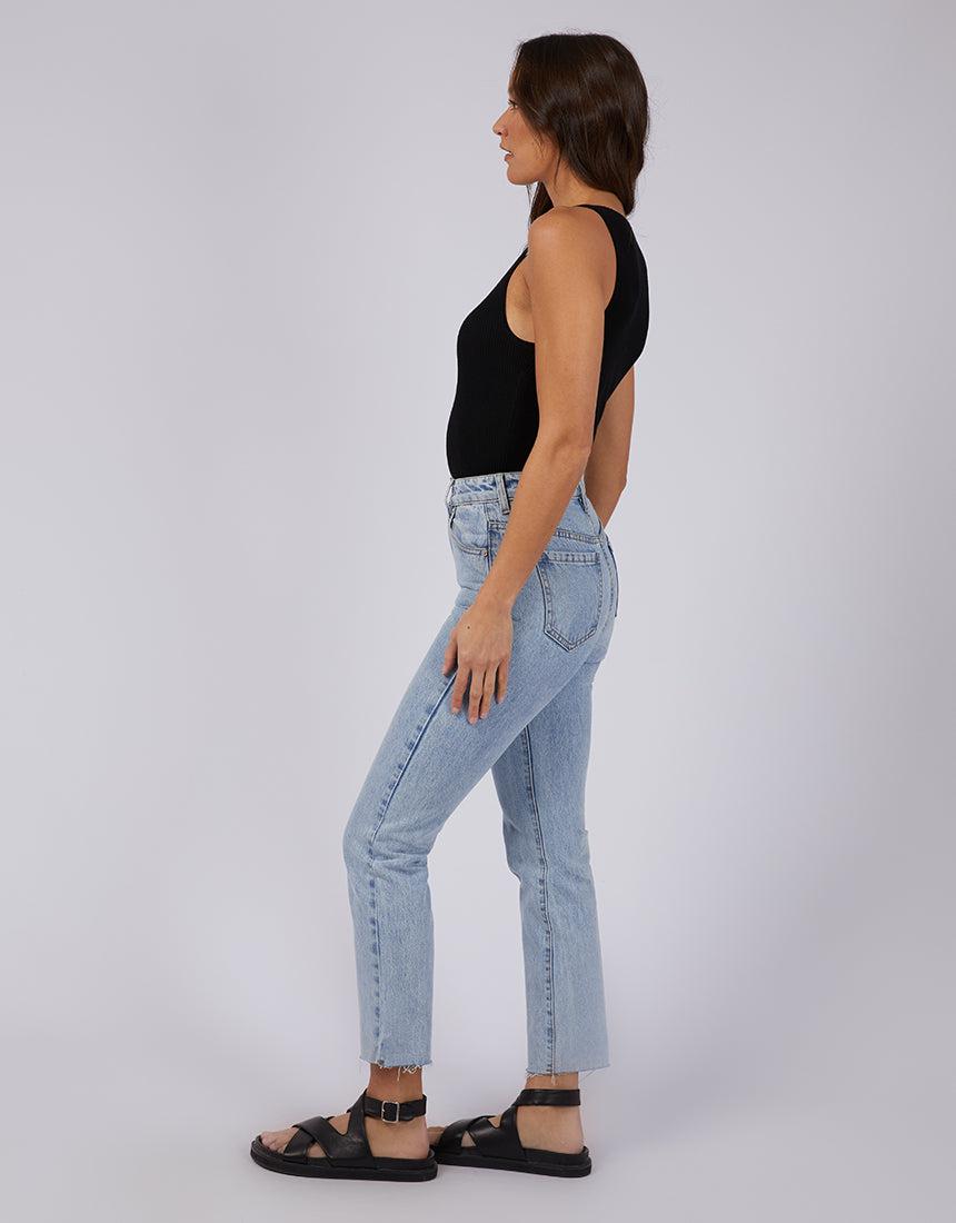 Silent Theory Ladies-Freya Tank Black-Edge Clothing