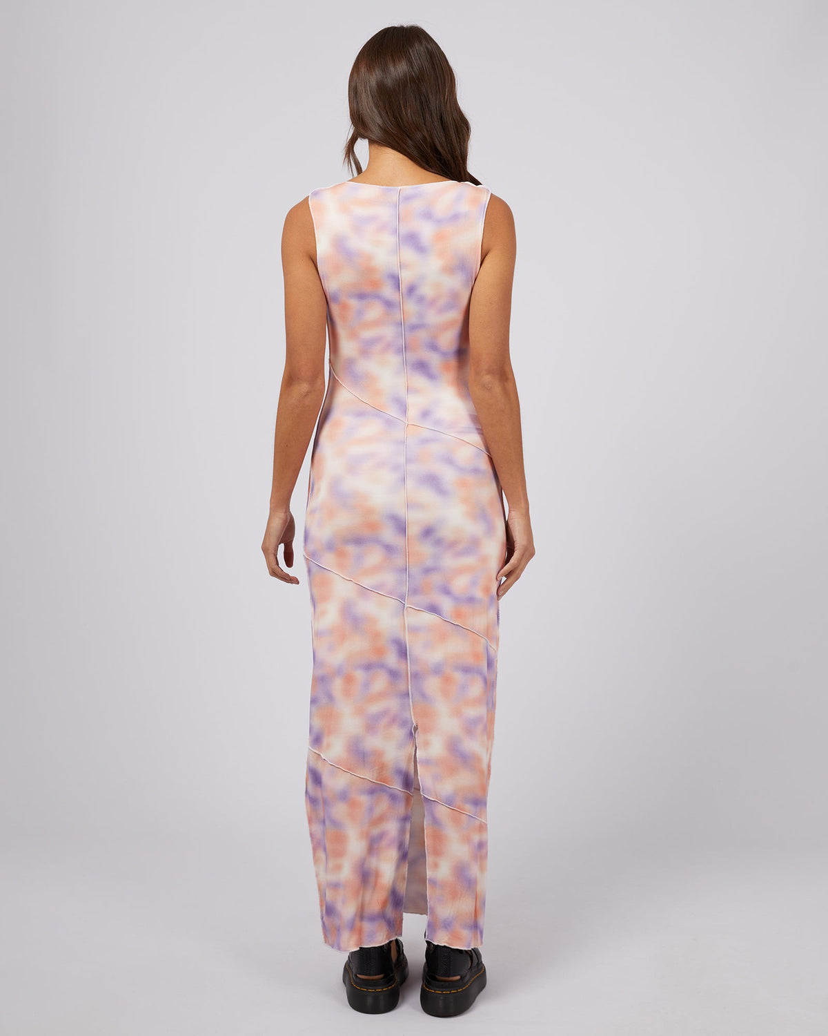 Silent Theory Ladies-Kendall Maxi Dress Multicoloured-Edge Clothing
