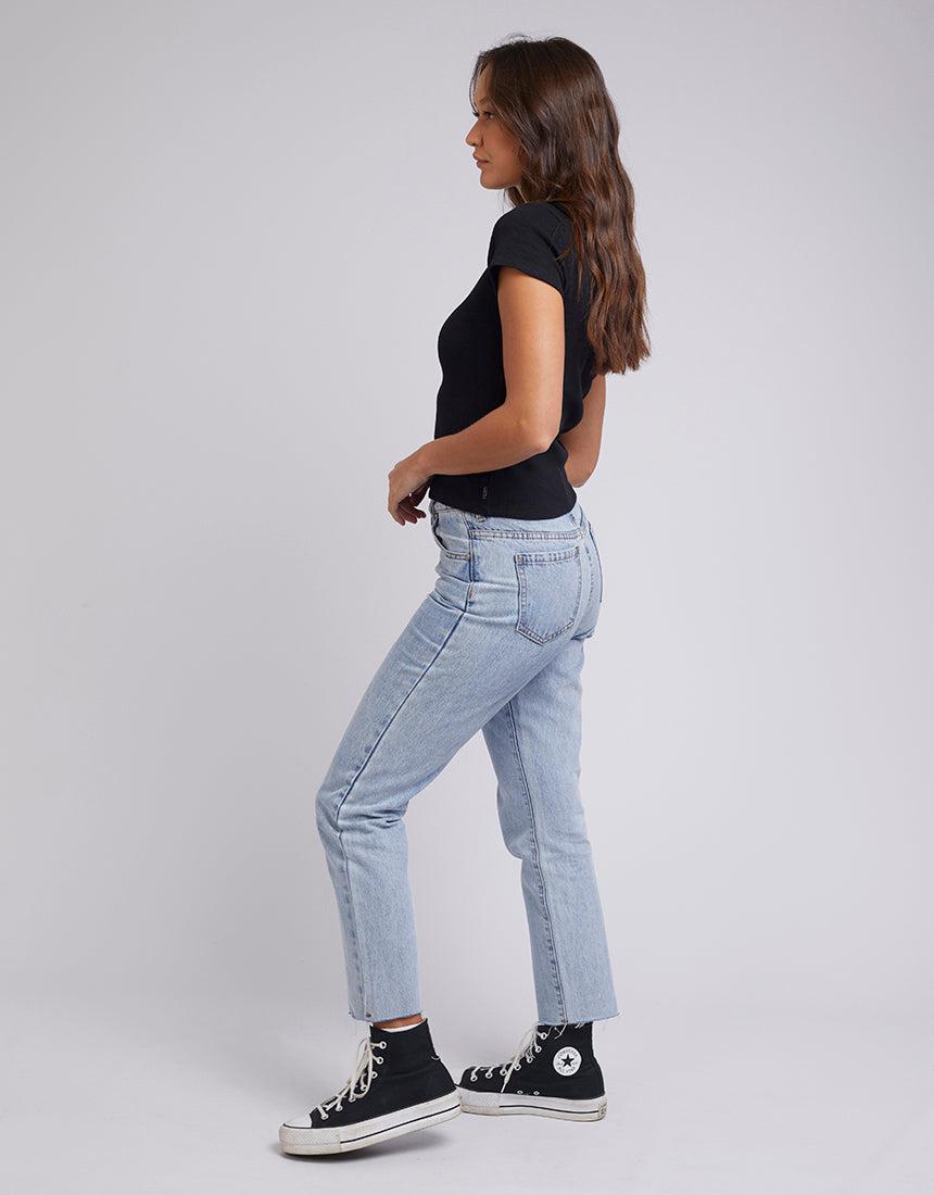 Silent Theory Ladies-Margo Tee 3Pk Wht/blk/bpnk-Edge Clothing