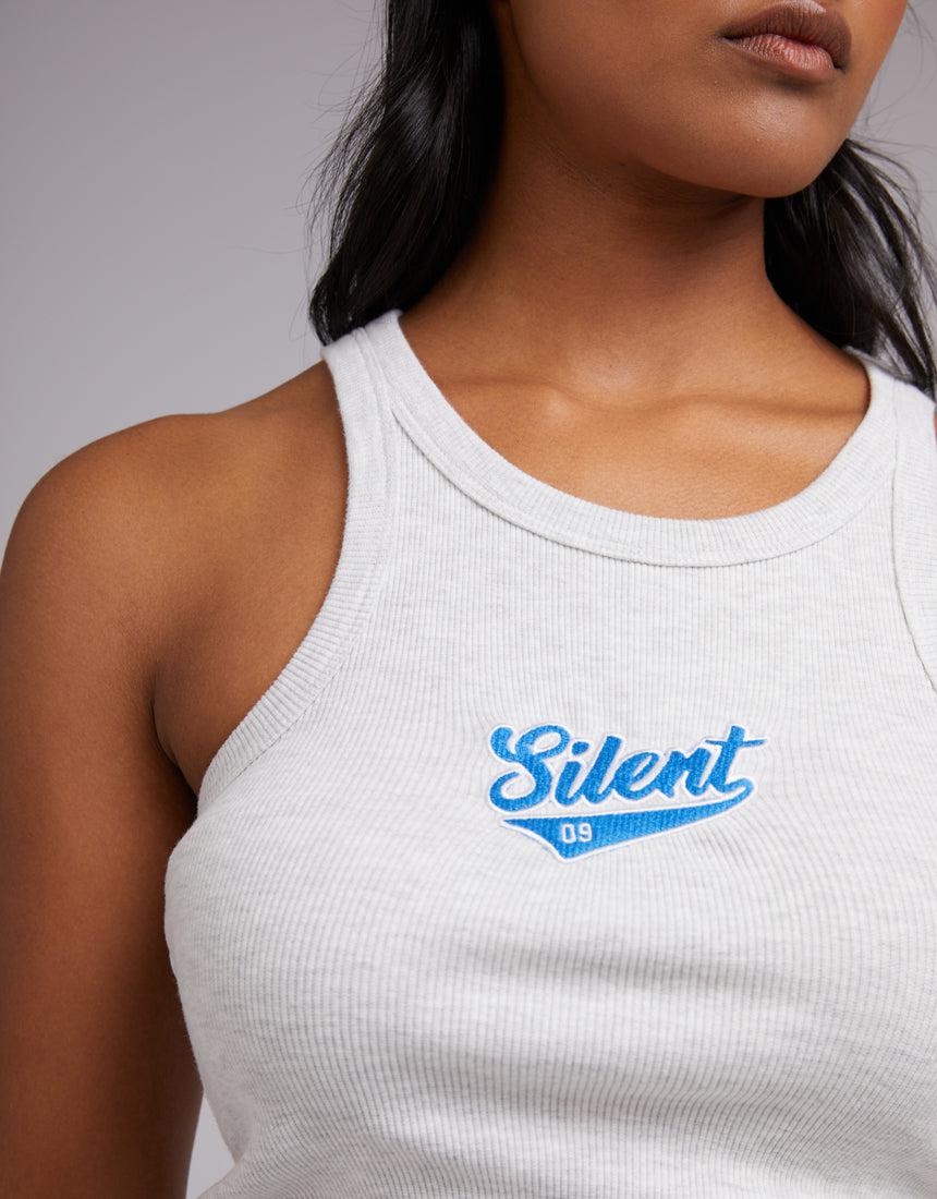 Silent Theory Ladies-Mighty Tank Snow Marle-Edge Clothing
