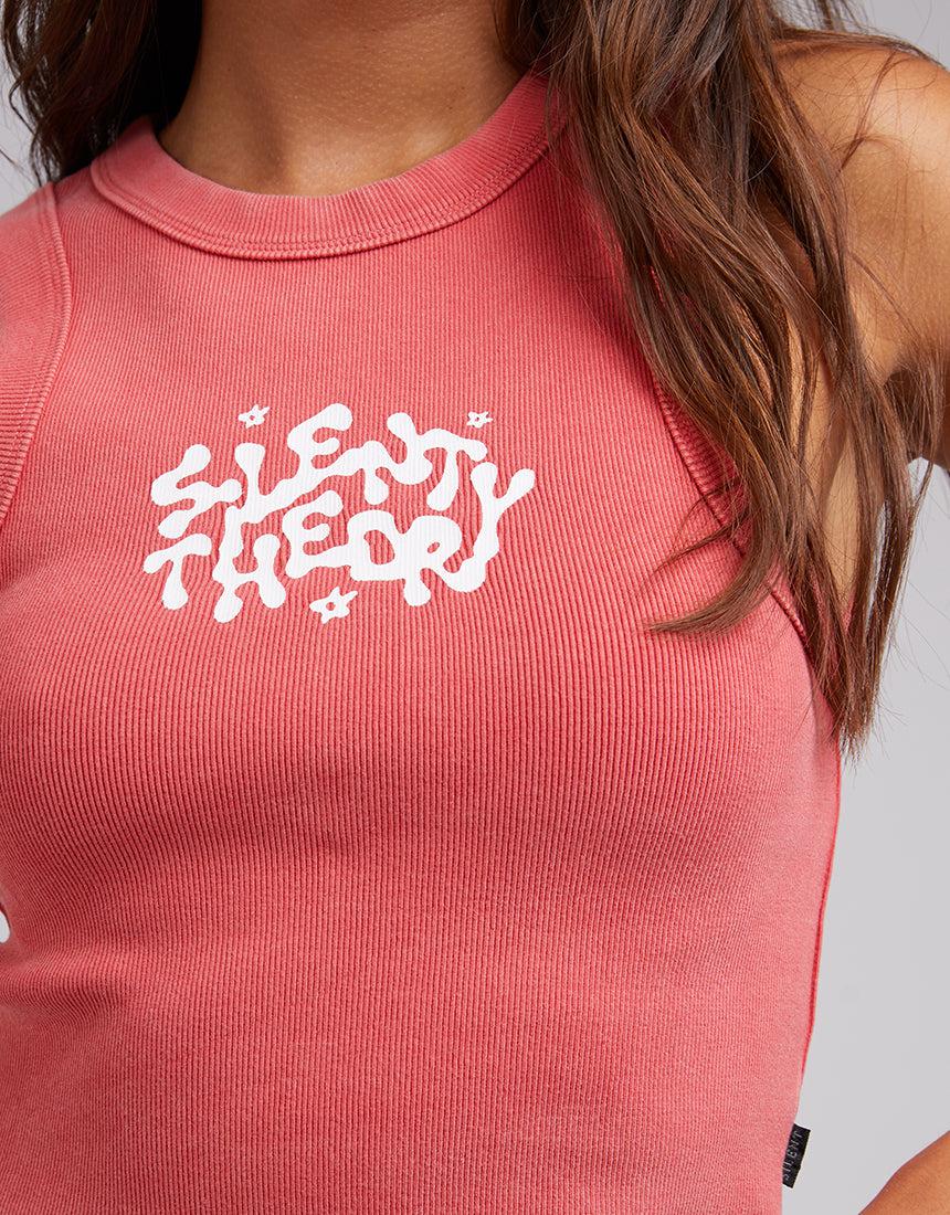 Silent Theory Ladies-Mystical Tank Pink-Edge Clothing