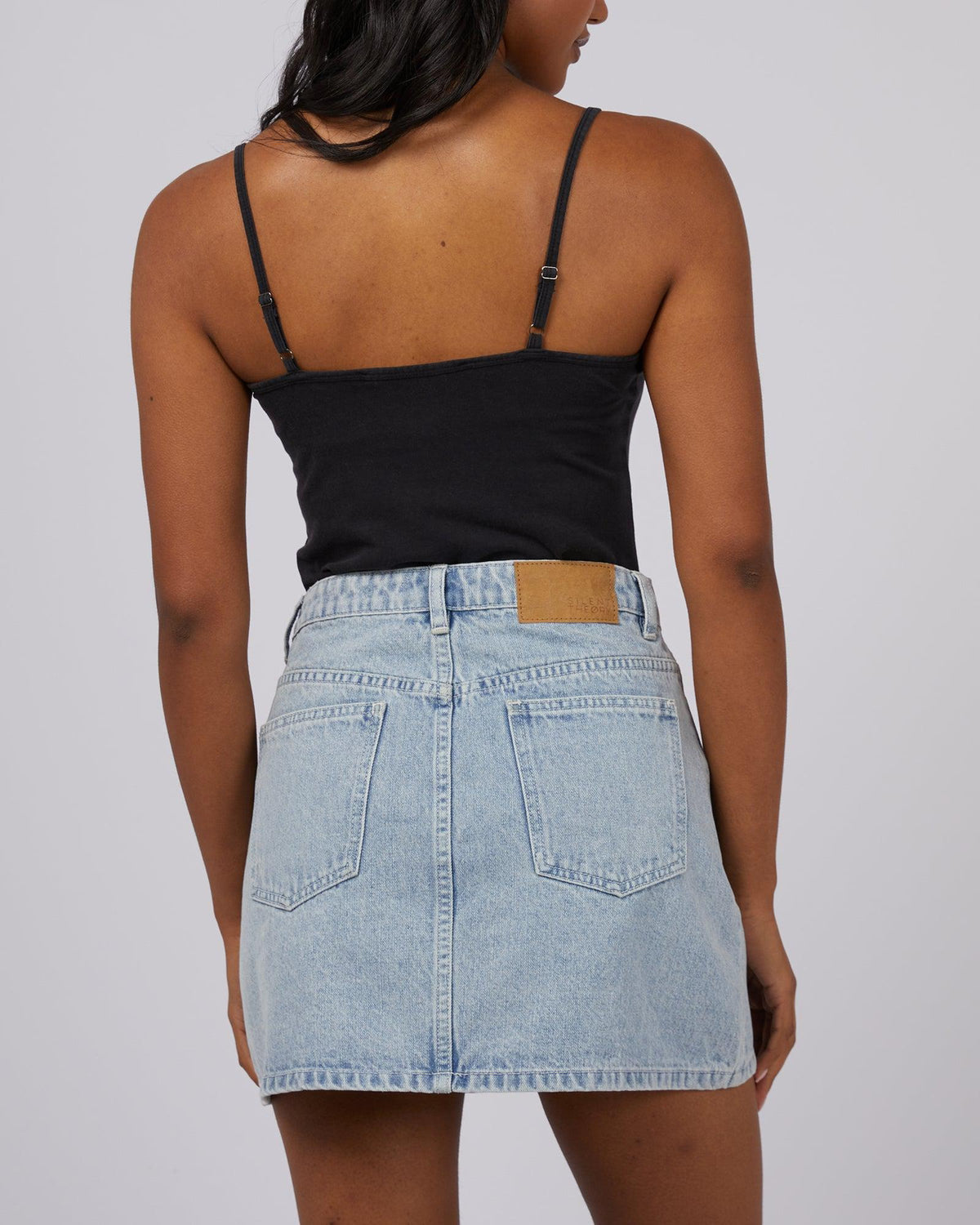 Silent Theory Ladies-New Flight Bodysuit Washed Black-Edge Clothing