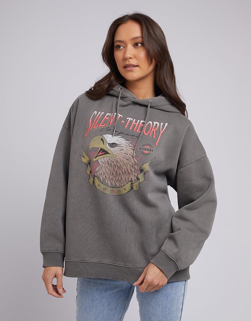 Silent Theory Ladies-New Light Hoody Coal-Edge Clothing