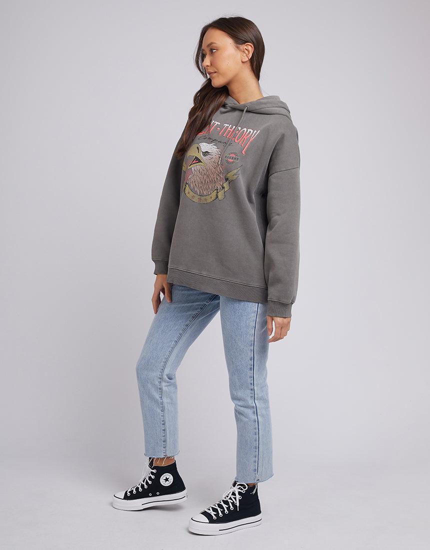 Silent Theory Ladies-New Light Hoody Coal-Edge Clothing