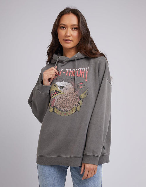 Silent Theory Ladies-New Light Hoody Coal-Edge Clothing