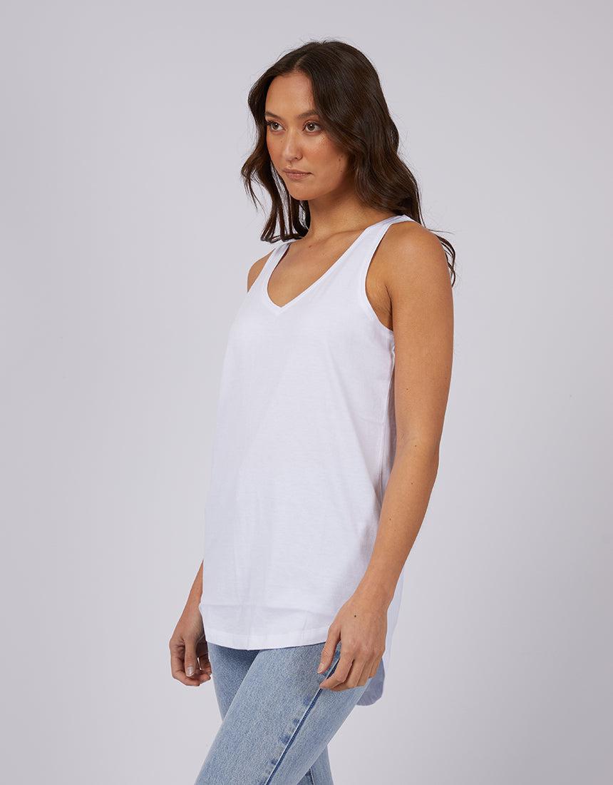 Silent Theory Ladies-Ricky Tank 3Pk Wht/blk/bpnk-Edge Clothing