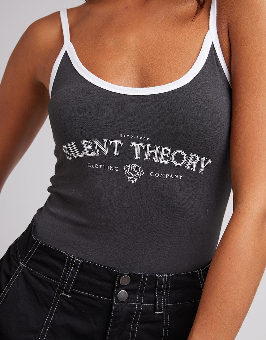 Silent Theory Ladies-Rosey Bodysuit Black-Edge Clothing
