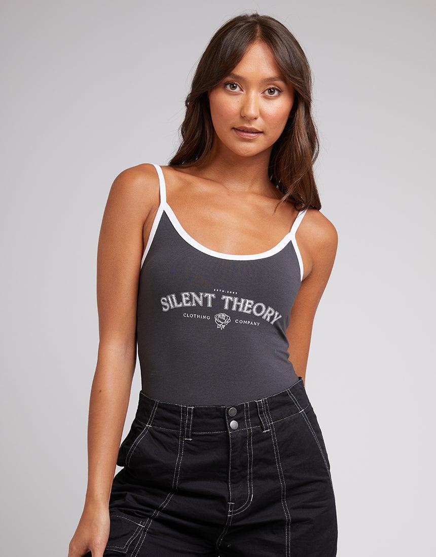 Silent Theory Ladies-Rosey Bodysuit Black-Edge Clothing