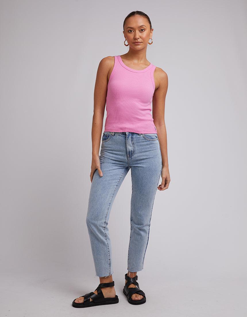 Silent Theory Ladies-Ruby Tank 3Pk Wht/blk/bpnk-Edge Clothing