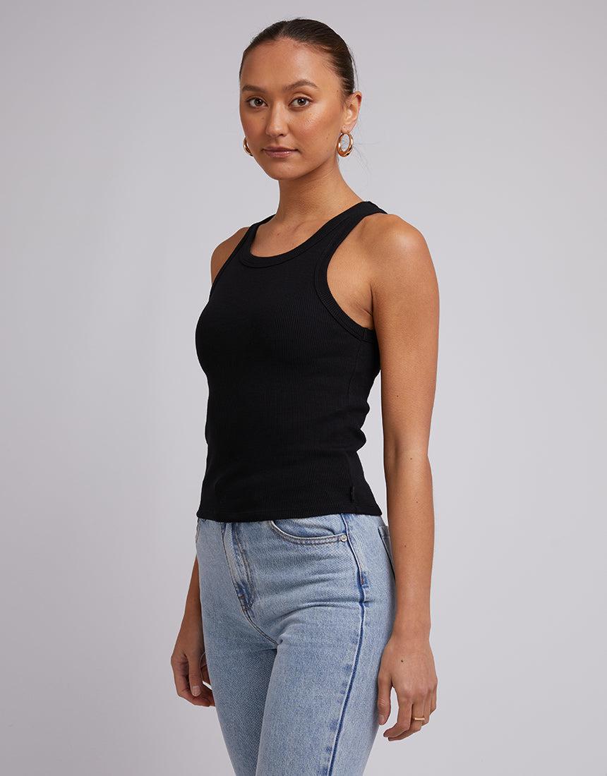 Silent Theory Ladies-Ruby Tank 3Pk Wht/blk/bpnk-Edge Clothing