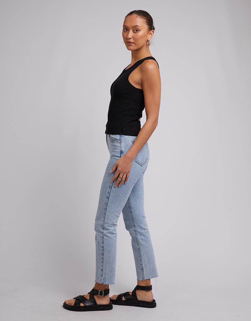 Silent Theory Ladies-Ruby Tank Black-Edge Clothing