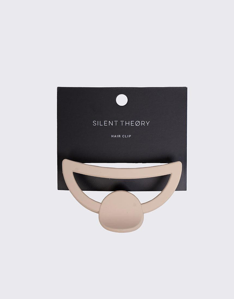 Silent Theory Ladies-Sol Hair Clip Oatmeal-Edge Clothing