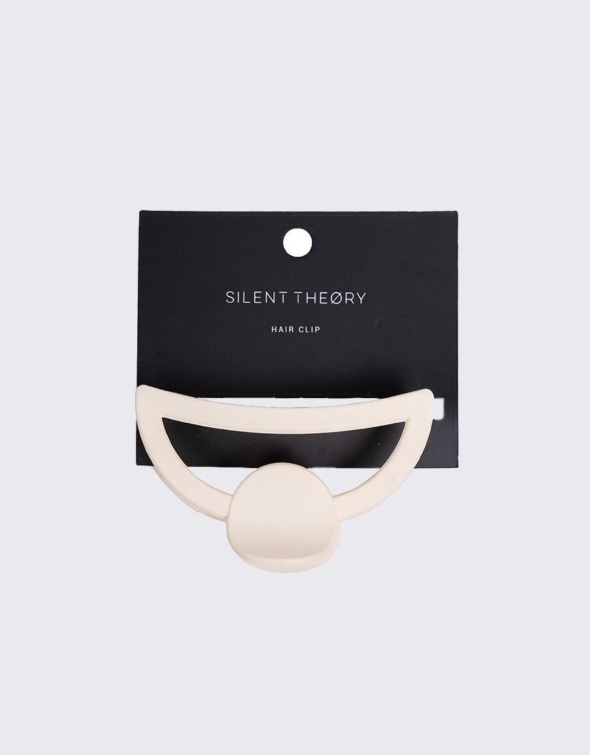 Silent Theory Ladies-Sol Hair Clip Vintage White-Edge Clothing