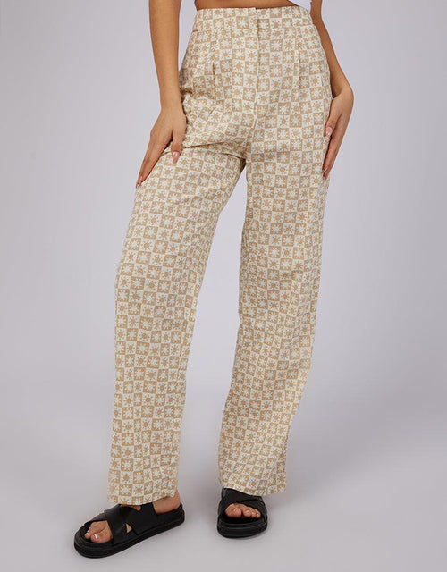 Silent Theory Ladies-Sol Pant Oatmeal-Edge Clothing