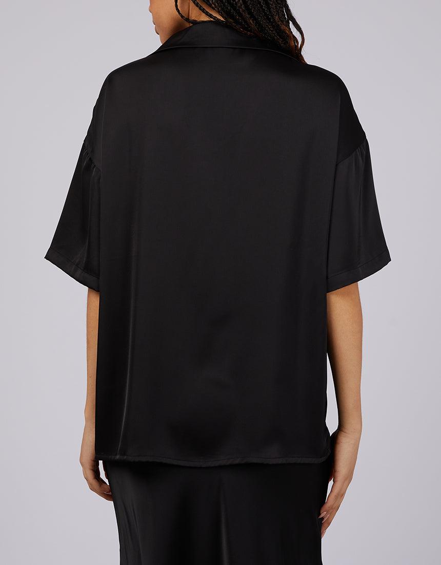 Silent Theory Ladies-Watson Shirt Black-Edge Clothing