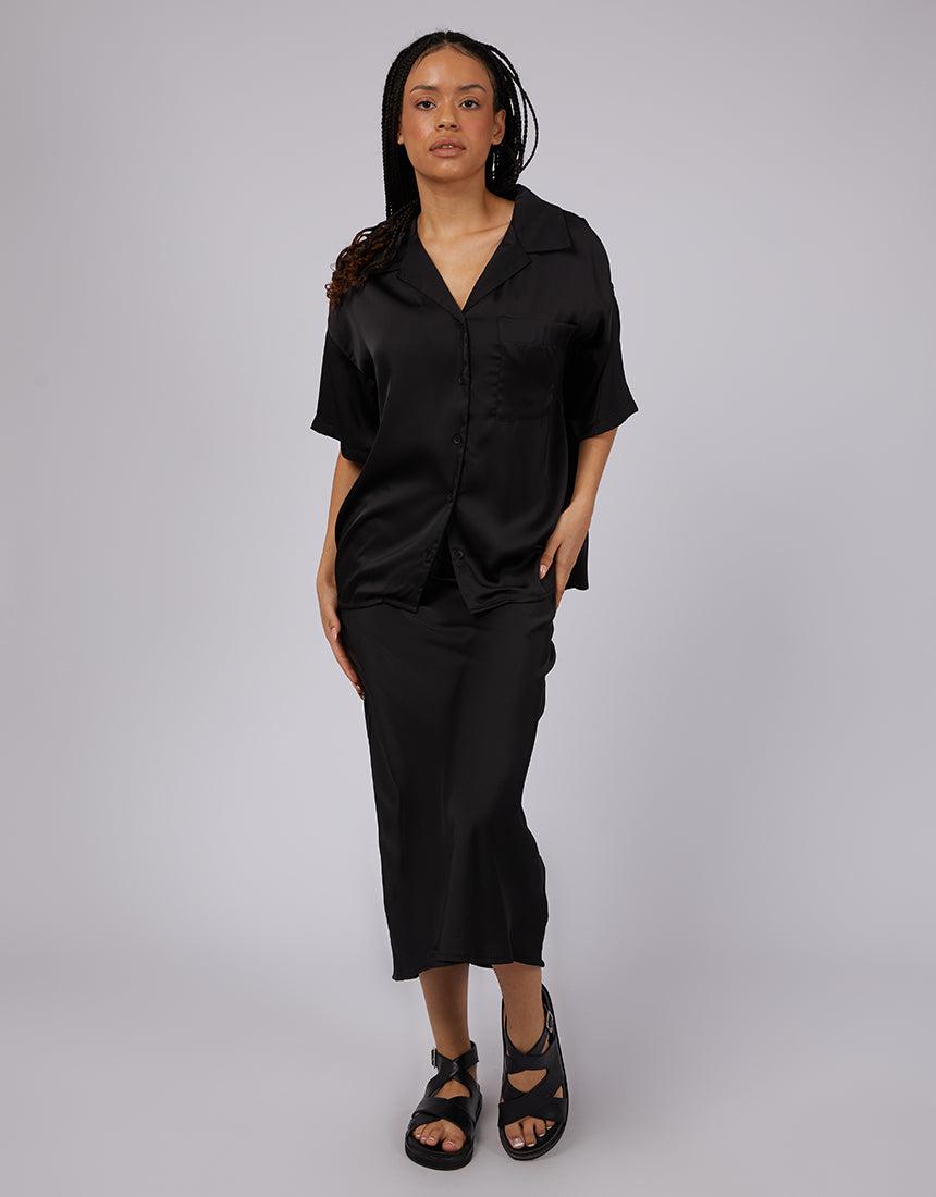 Silent Theory Ladies-Watson Skirt Black-Edge Clothing