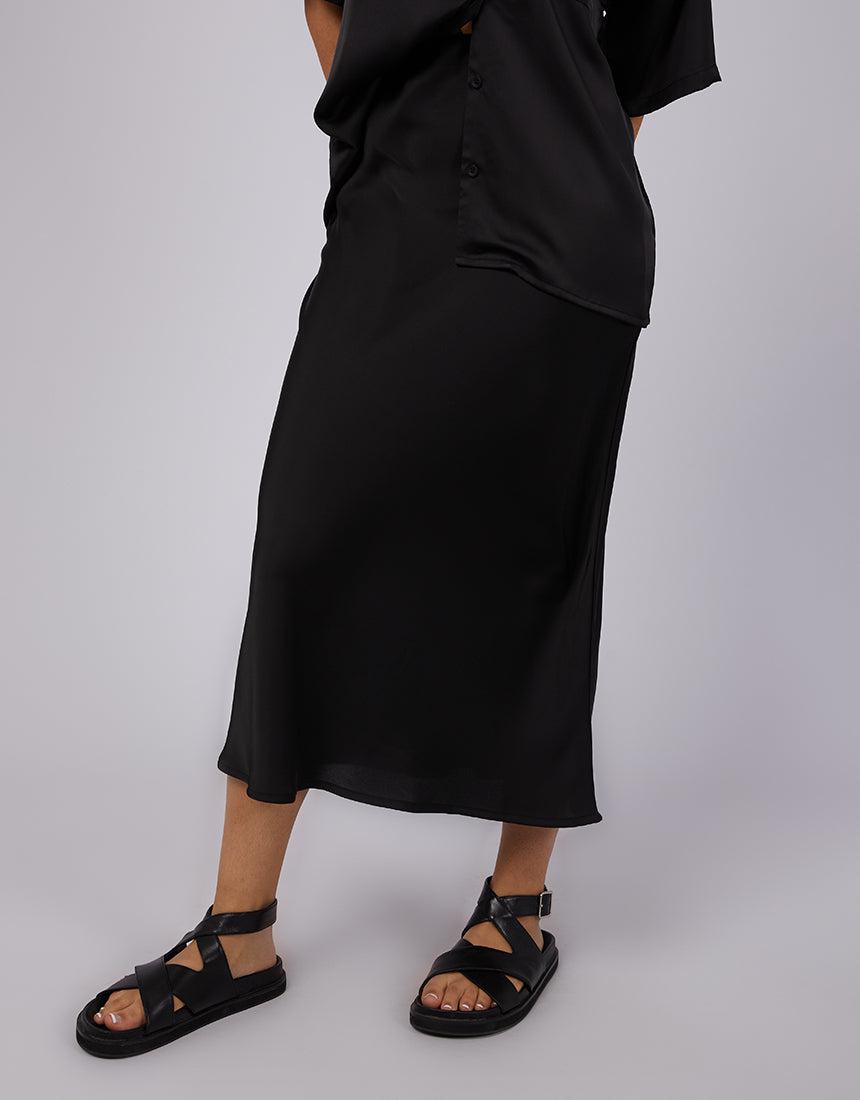 Silent Theory Ladies-Watson Skirt Black-Edge Clothing